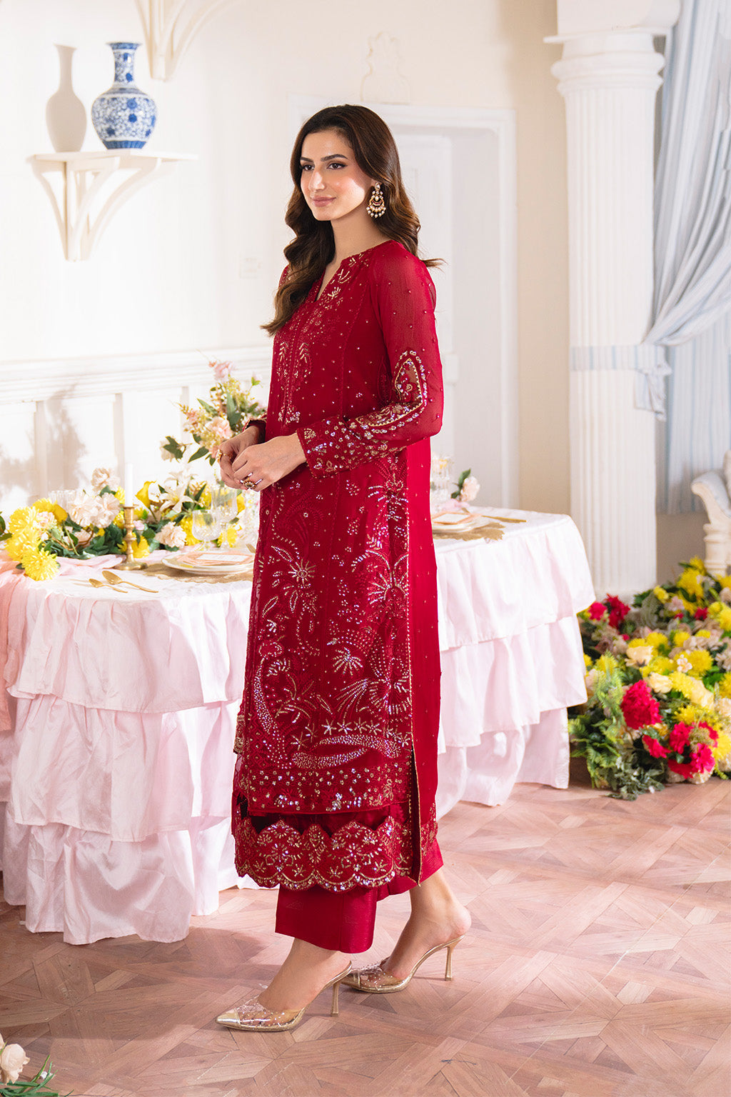 Neeshay | Dastaan Formals 25 | Gulzaib by Neeshay - Designer Dress  - Type : Ladies Clothes - Available at Libayah - 100% Original 