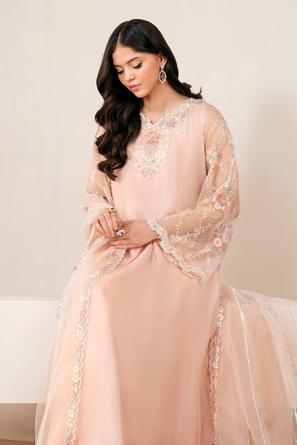 Baroque | Luxury Pret 25 | EMBROIDERED CHIFFON PR-1054 by Baroque - Designer Dress  - Type : Ladies Clothes - Available at Libayah - 100% Original 