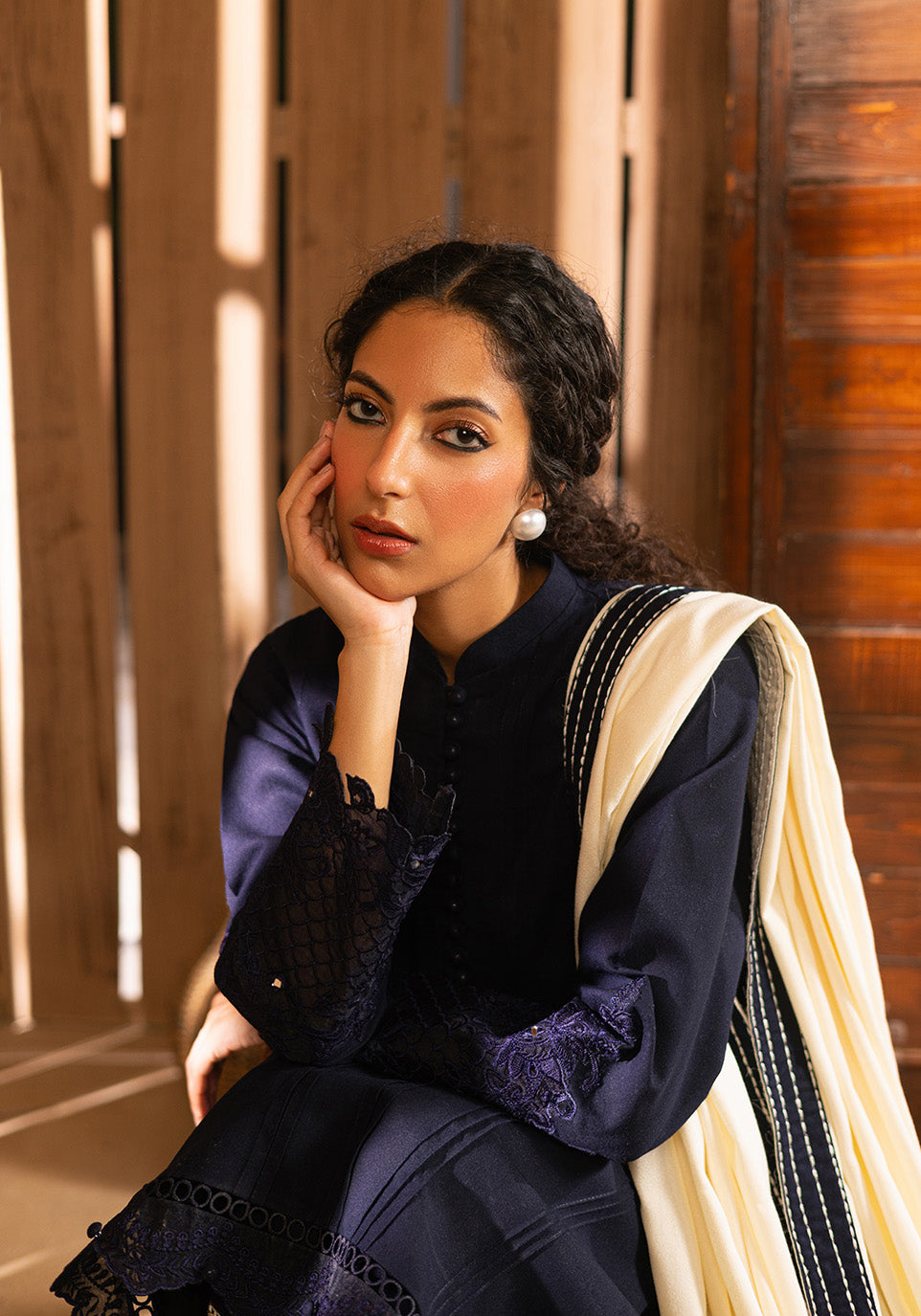 Zarqash | Kaya Casual Pret Fall 24 | ZQ 009 ZEHRA by Zarqash - Designer Dress - Type: Ladies Clothes - Available at Libayah - 100% Original