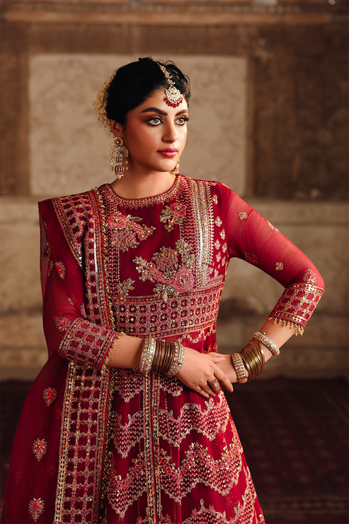 Dure – authentic Pakistani formal dress from the Saad Shaikh Silsila Formals 25 collection for women in the UK.