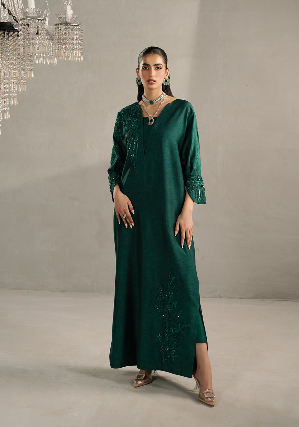 Zarqash | Silk Edit | ZQS 009 IZEL by Zarqash - Designer Dress - Type: Ladies Clothes - Available at Libayah - 100% Original