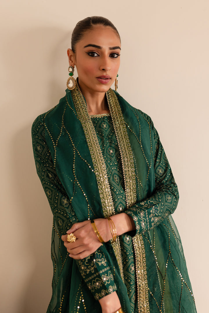 Batik | Reception Luxe Edit | Forest Green by Batik - Designer Dress - Type: Ladies Clothes - Available at Libayah - 100% Original