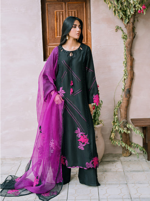 Farah Zubair | Luxury Pret | Zareen by Farah Zubair - Designer Dress - Type: Ladies Clothes - Available at Libayah - 100% Original