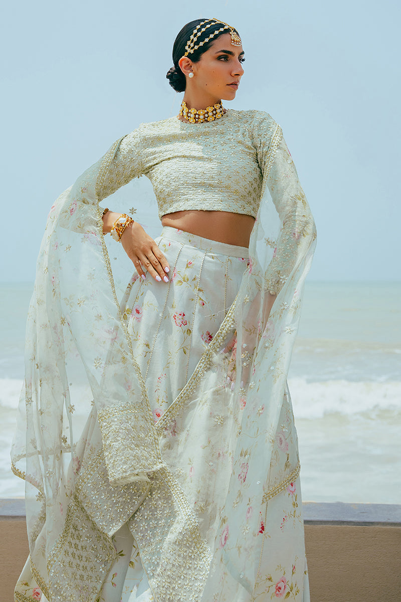 Cross Stitch | Wedding Collection 24 | TRANQUIL HAZE by Cross Stitch - Designer Dress - Type: Formal - Available at Libayah - 100% Original