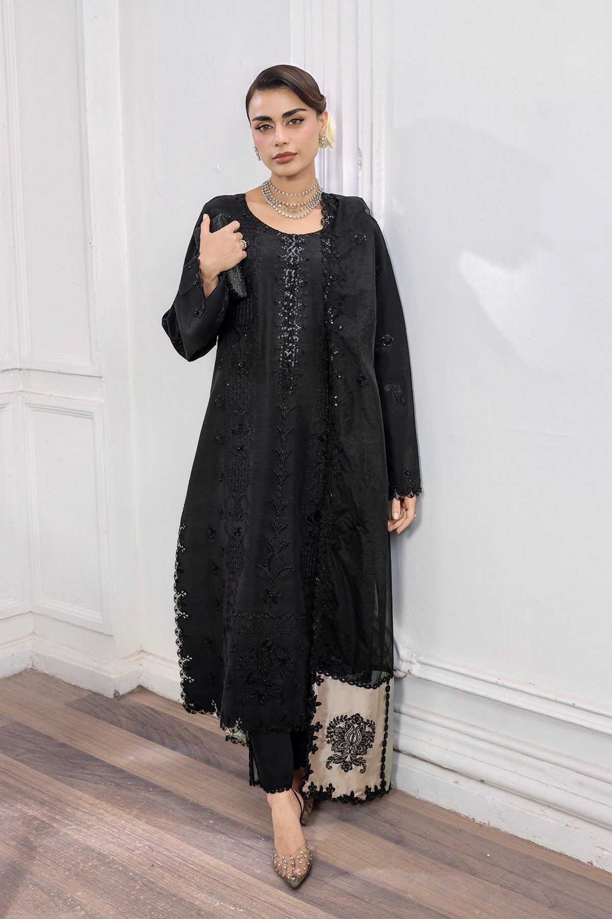 Rangrasiya | Lumeire Silk | Eclipse by Rangrasiya - Designer Dress  - Type : Ladies Clothes - Available at Libayah - 100% Original 