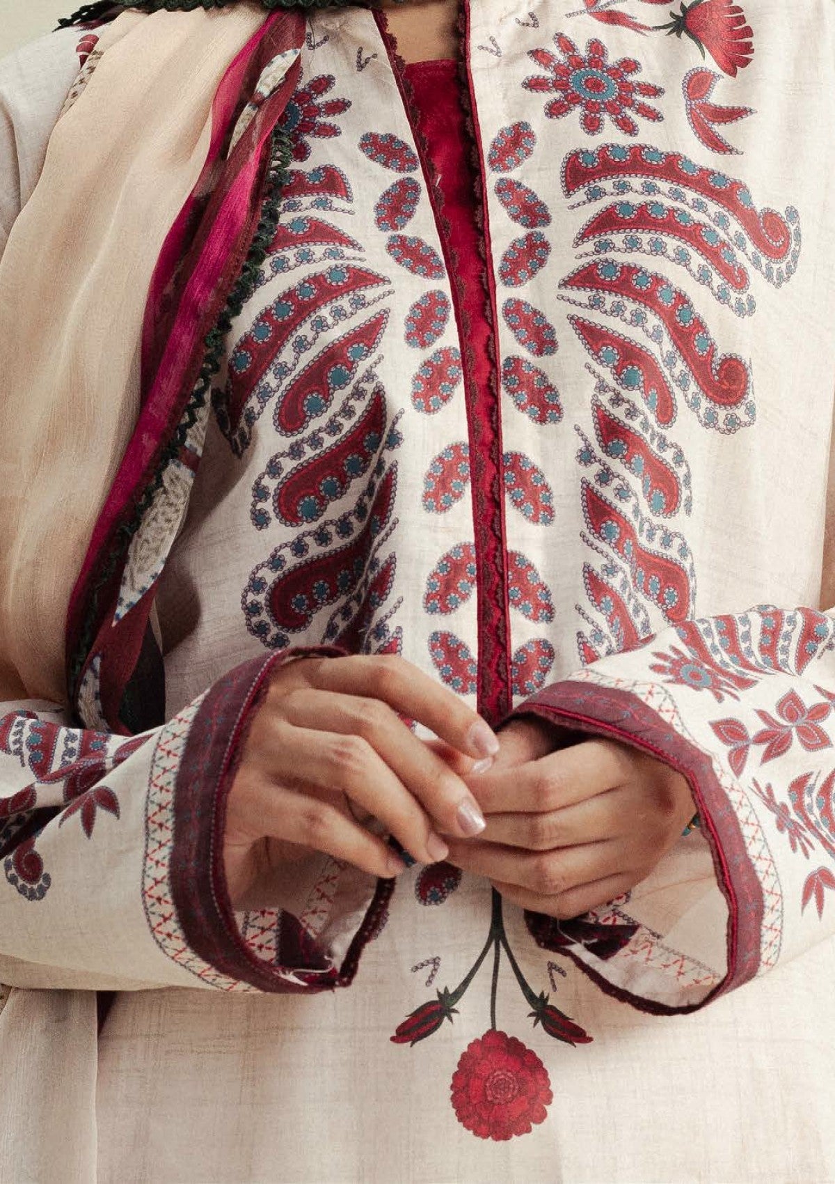 Zara Shahjahan | Coco Prints 25 | Lilt-7B by Zara Shahjahan - Designer Dress  - Type : Ladies Clothes - Available at Libayah - 100% Original 