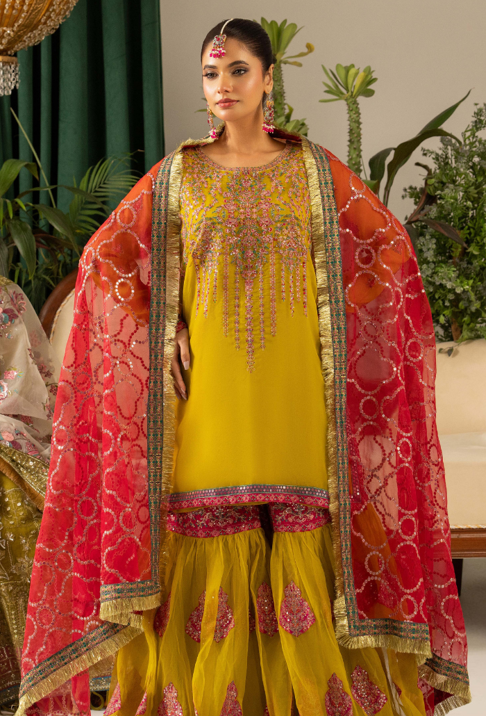 Humdum | Chiffon Collection | HOC - D06 by Humdum - Designer Dress - Type: Ladies Clothes - Available at Libayah - 100% Original