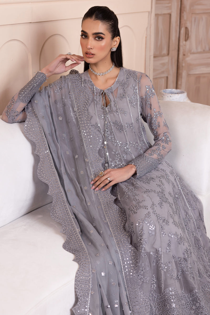 Jazmin | Formals Collection | CHIFFON UC-3045 by Jazmin - Designer Dress - Type: Ladies Clothes - Available at Libayah - 100% Original