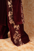 Fozia Khalid | Velvet Deck | Duchess by Fozia Khalid - Designer Dress - Type: Formal - Available at Libayah - 100% Original