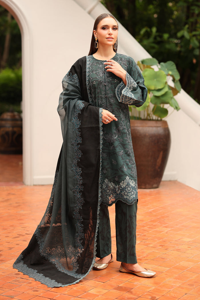 Baroque | Luxury Pret Summer | UF-4253 - Designer Dress - Type : Ladies Clothes - Available at Libayah - 100% Original