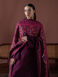 Faiza Faisal | Winter Edit 2024 | EMBER by Faiza Faisal - Designer Dress - Type: Ladies Clothes - Available at Libayah - 100% Original