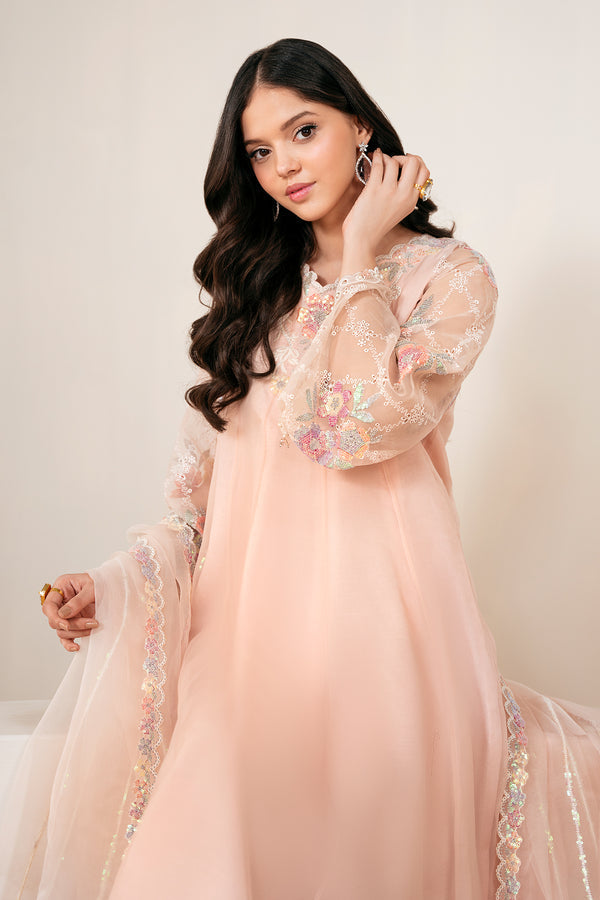 Baroque | Luxury Pret 25 | EMBROIDERED CHIFFON PR-1054 by Baroque - Designer Dress  - Type : Ladies Clothes - Available at Libayah - 100% Original 