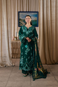 Maryam Hussain | Luxury Lawn 26 Vol 2 | Maheer by Maryam Hussain - Designer Dress  - Type : Ladies Clothes - Available at Libayah - 100% Original 