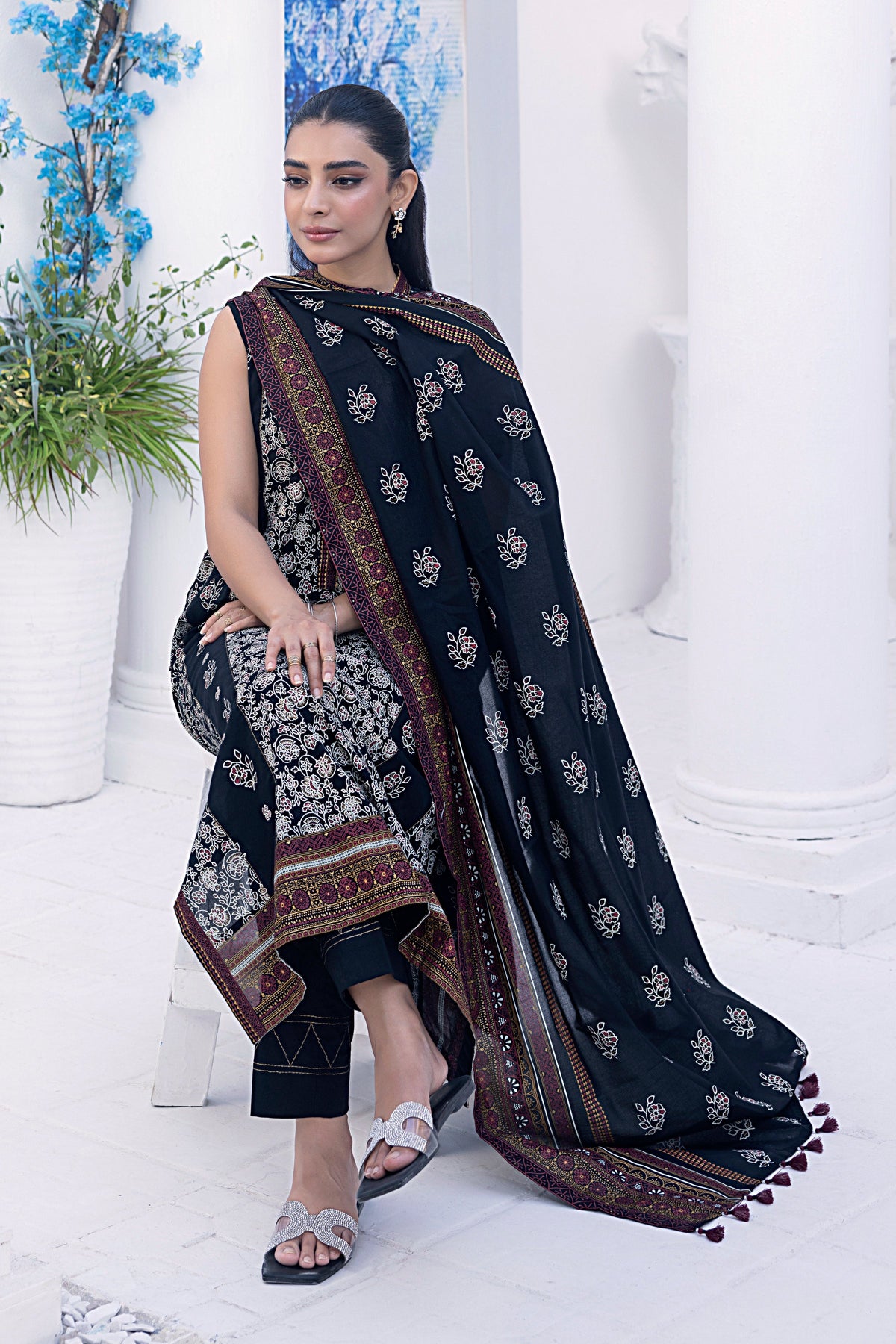 LSM | Winter Marina 24 | 0001-D by LSM - Designer Dress - Type: Ladies Clothes - Available at Libayah - 100% Original