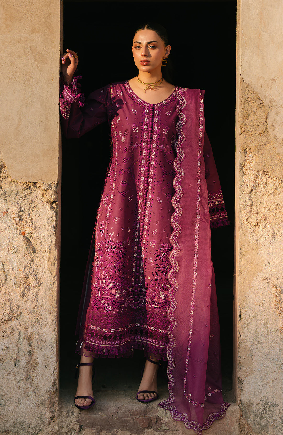 Fiona | Sarang Lawn 25 | Feride by Fiona - Designer Dress - Type: Ladies Clothes - Available at Libayah - 100% Original