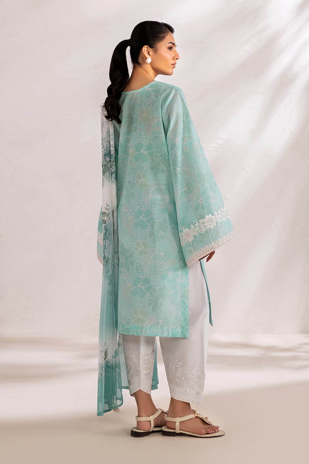 Baroque | Luxury Summer Pret | UF-4451 by Baroque - Designer Dress  - Type : Ladies Clothes - Available at Libayah - 100% Original 