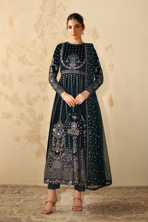 Baroque | Velvet 25 | UF-4318 by Baroque - Designer Dress  - Type : Ladies Clothes - Available at Libayah - 100% Original 
