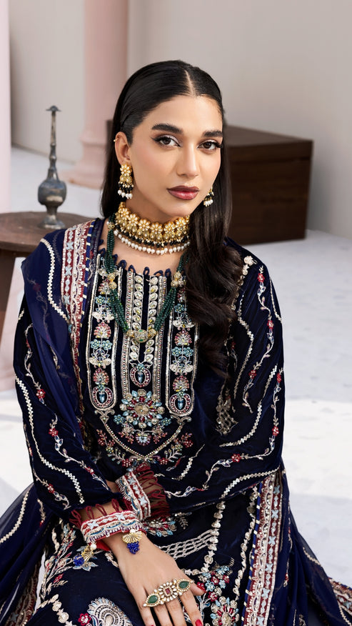 Zebtan | Andaz e Makhmal | ZAM-11 by Zebtan - Designer Dress - Type: Ladies Clothes - Available at Libayah - 100% Original