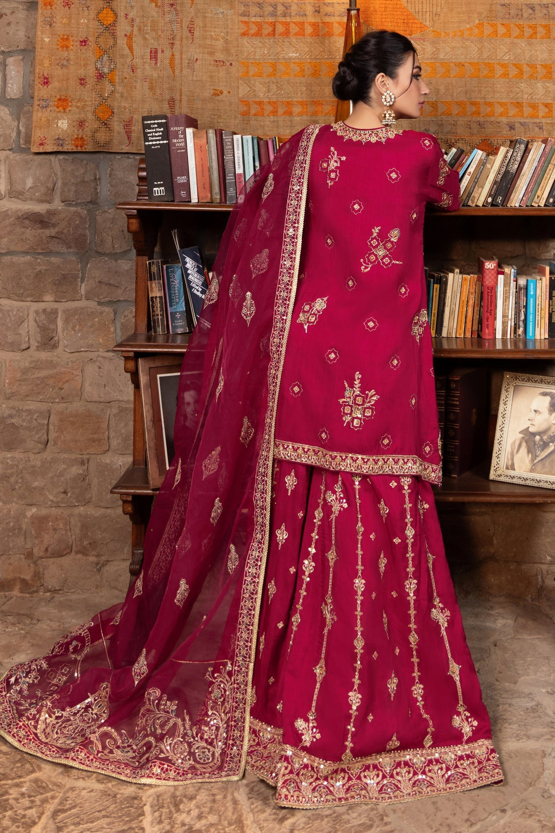 Naqshi | Samarkand Wedding Formals | Kaavish by Naqshi - Designer Dress - Type: Bridal - Available at Libayah - 100% Original