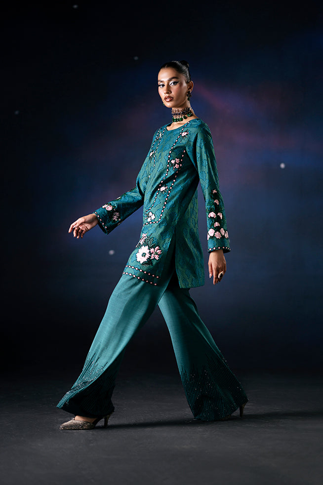 Fozia Khalid | Stardust Luxe | Terra by Fozia Khalid - Designer Dress - Type: Ladies Clothes - Available at Libayah - 100% Original