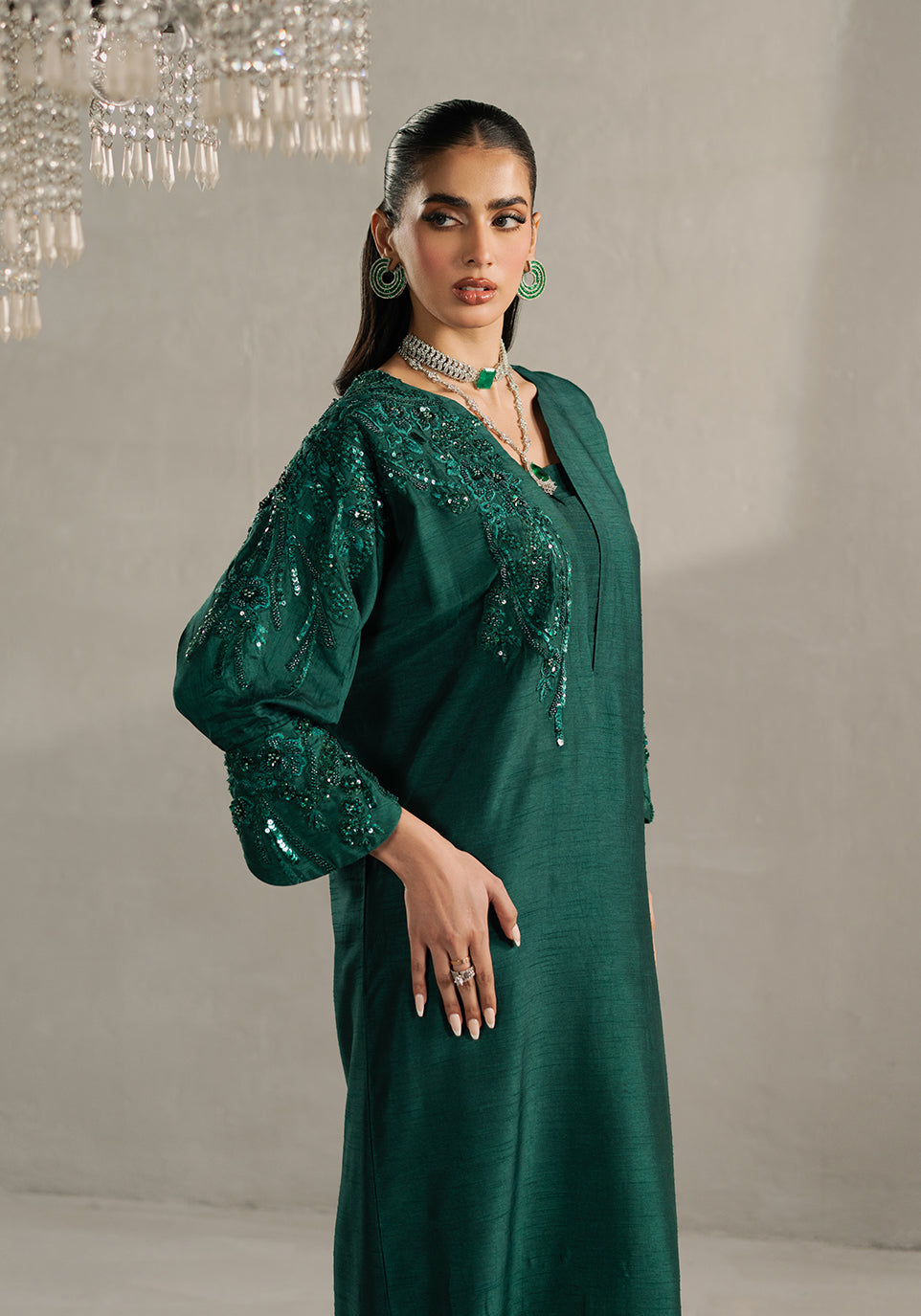 Zarqash | Silk Edit | ZQS 009 IZEL by Zarqash - Designer Dress - Type: Ladies Clothes - Available at Libayah - 100% Original