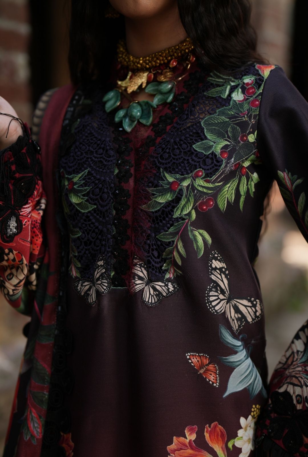 AJR Couture | Sard Sham | Araish by AJR Couture - Designer Dress - Type : Ladies Clothes - Available at Libayah - 100% Original 