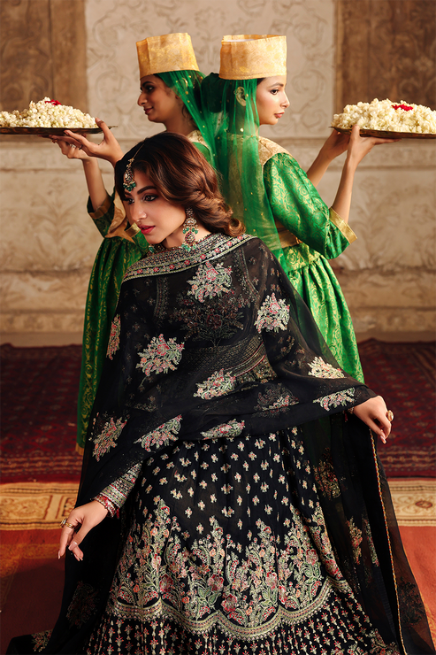 Meharbano – authentic Pakistani formal dress from the Saad Shaikh Silsila Formals 25 collection for women in the UK.