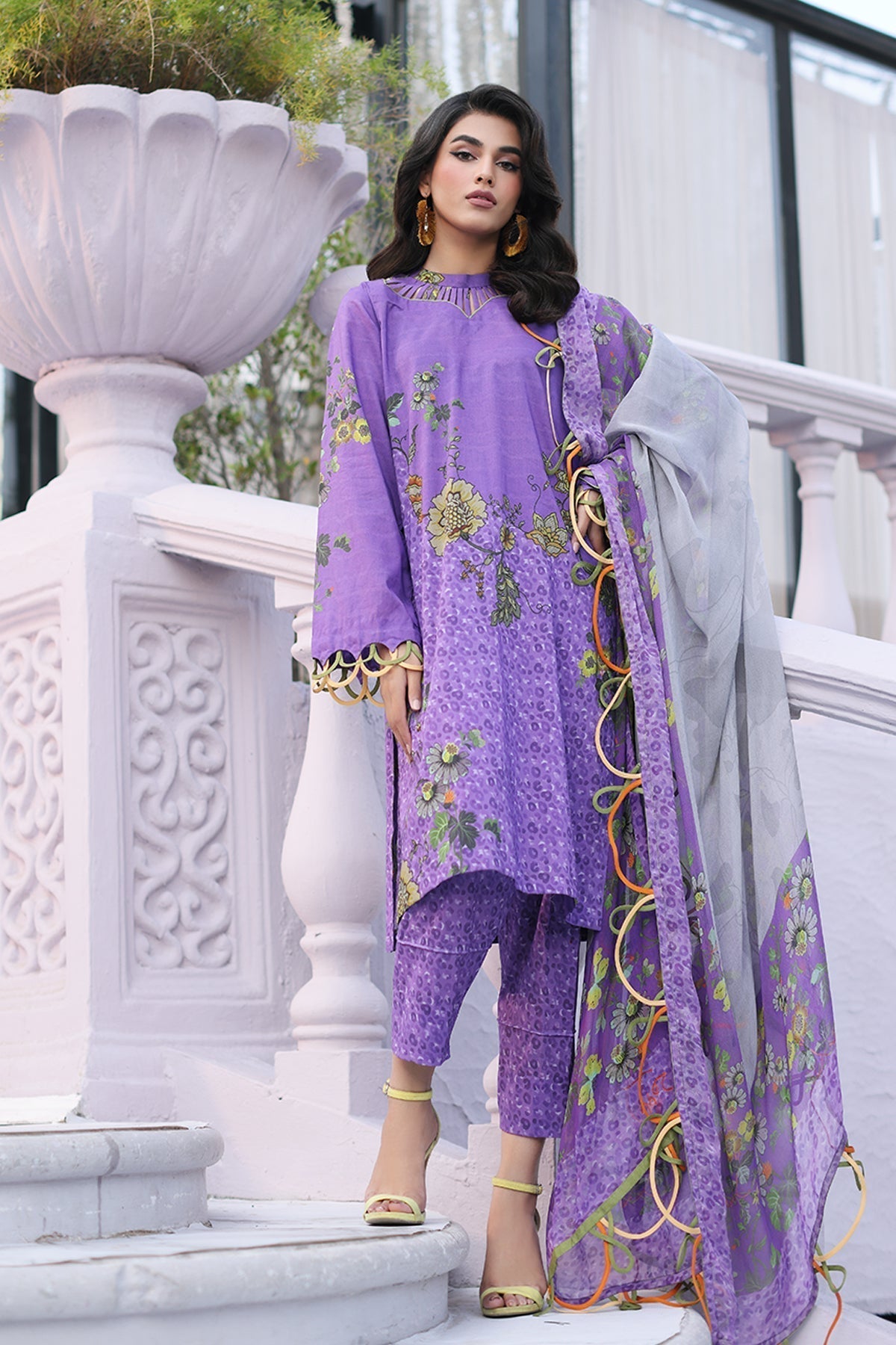 Charizma | Lawn Collection 24 | CPS4-02 by Charizma - Designer Dress - Type: Casuals - Available at Libayah - 100% Original