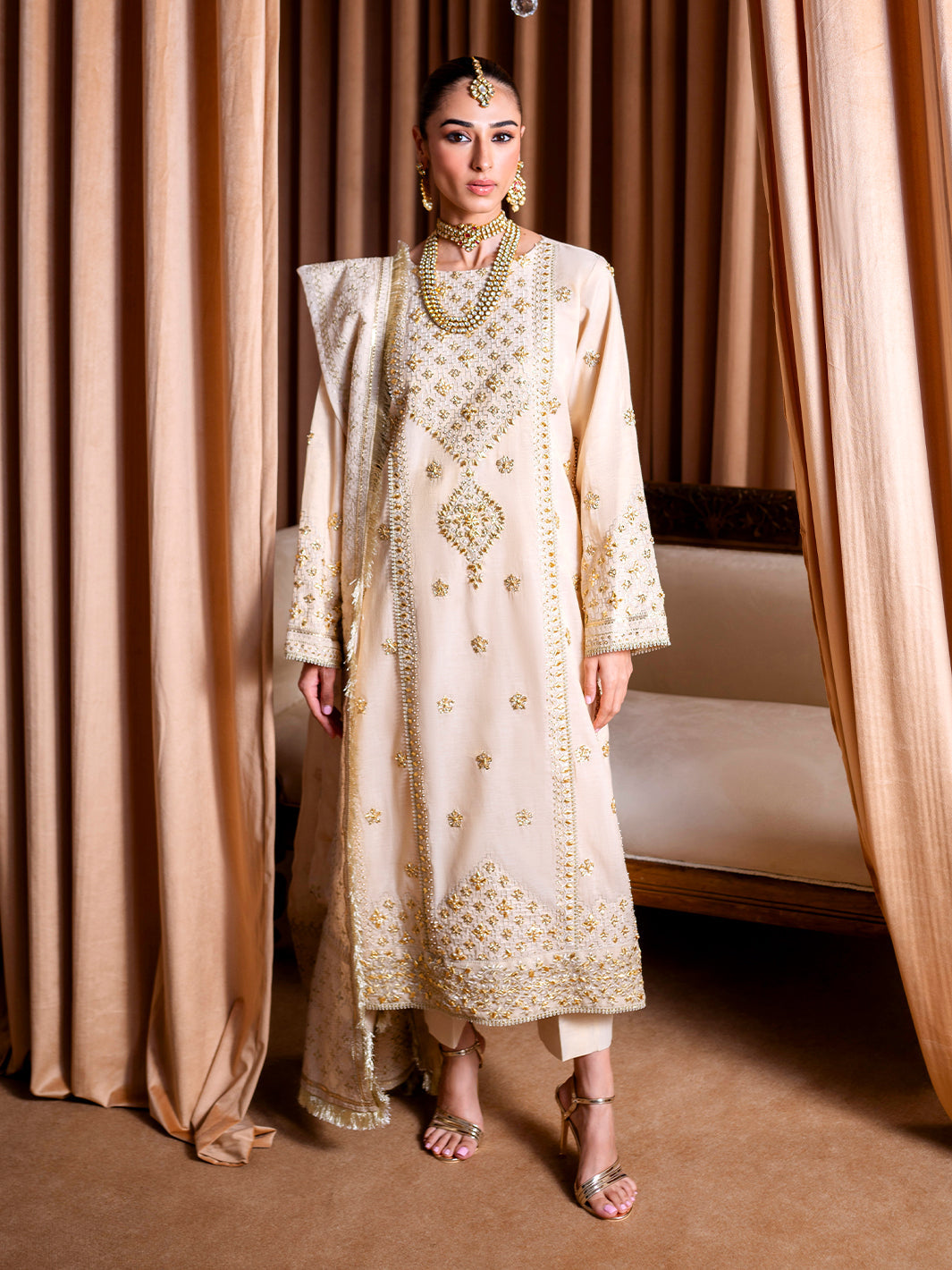 Faiza Faisal | Rema Wedding Formals 24 | Saleha by Faiza Faisal - Designer Dress - Type: Ladies Clothes - Available at Libayah - 100% Original