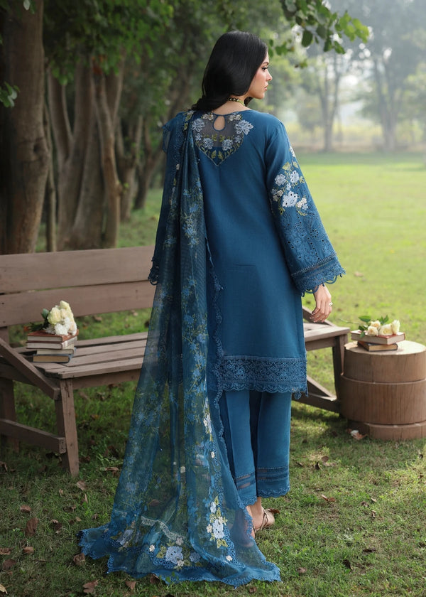 Sardinia | Tales of Petals | BLUE BLOSSOMS - Designer Dress - Type : Ladies Clothes - Available at Libayah - 100% Original