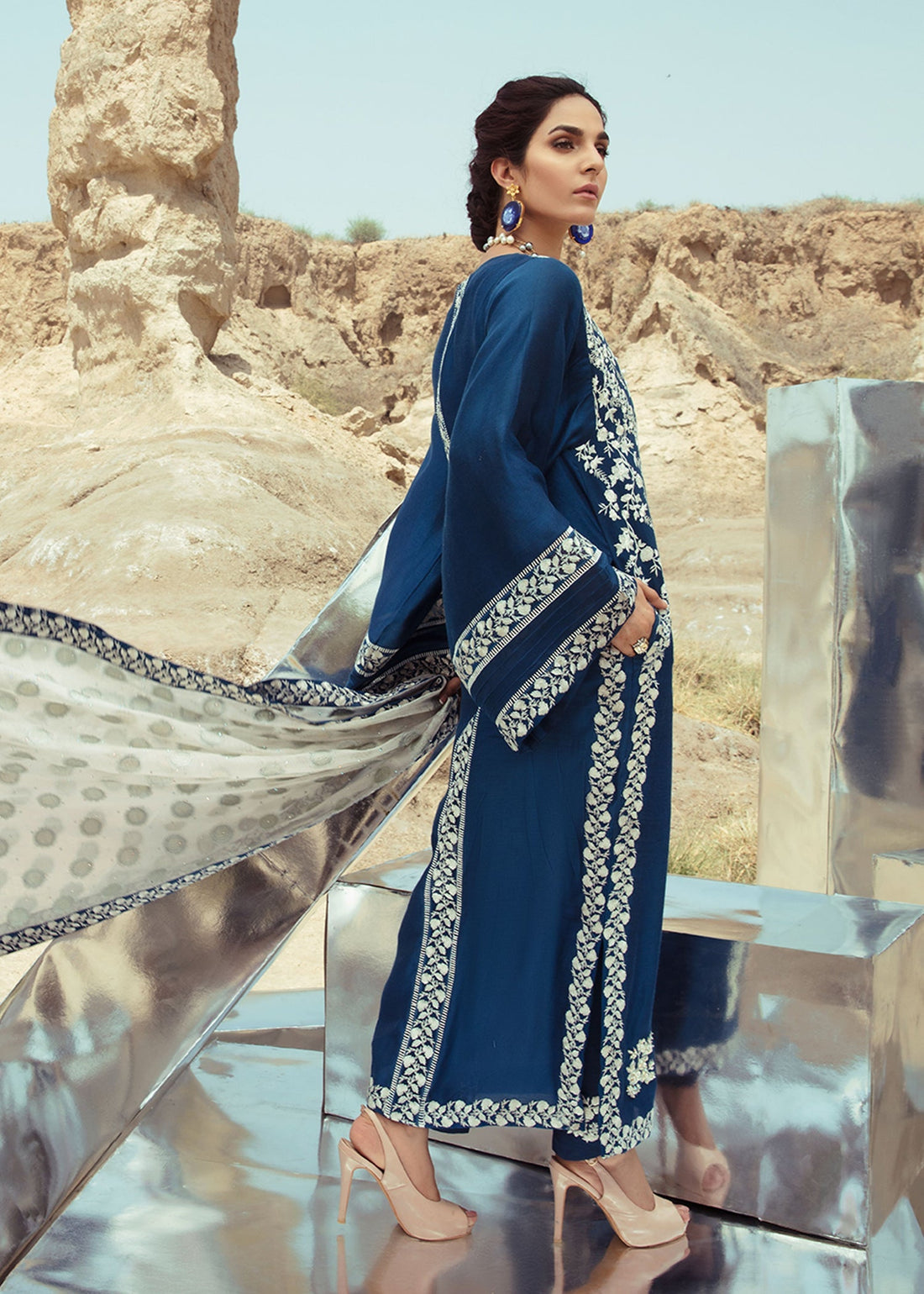 Saira Shakira | Luxury Pret | Prussia by Saira Shakira - Designer Dress  - Type : Ladies Clothes - Available at Libayah - 100% Original 