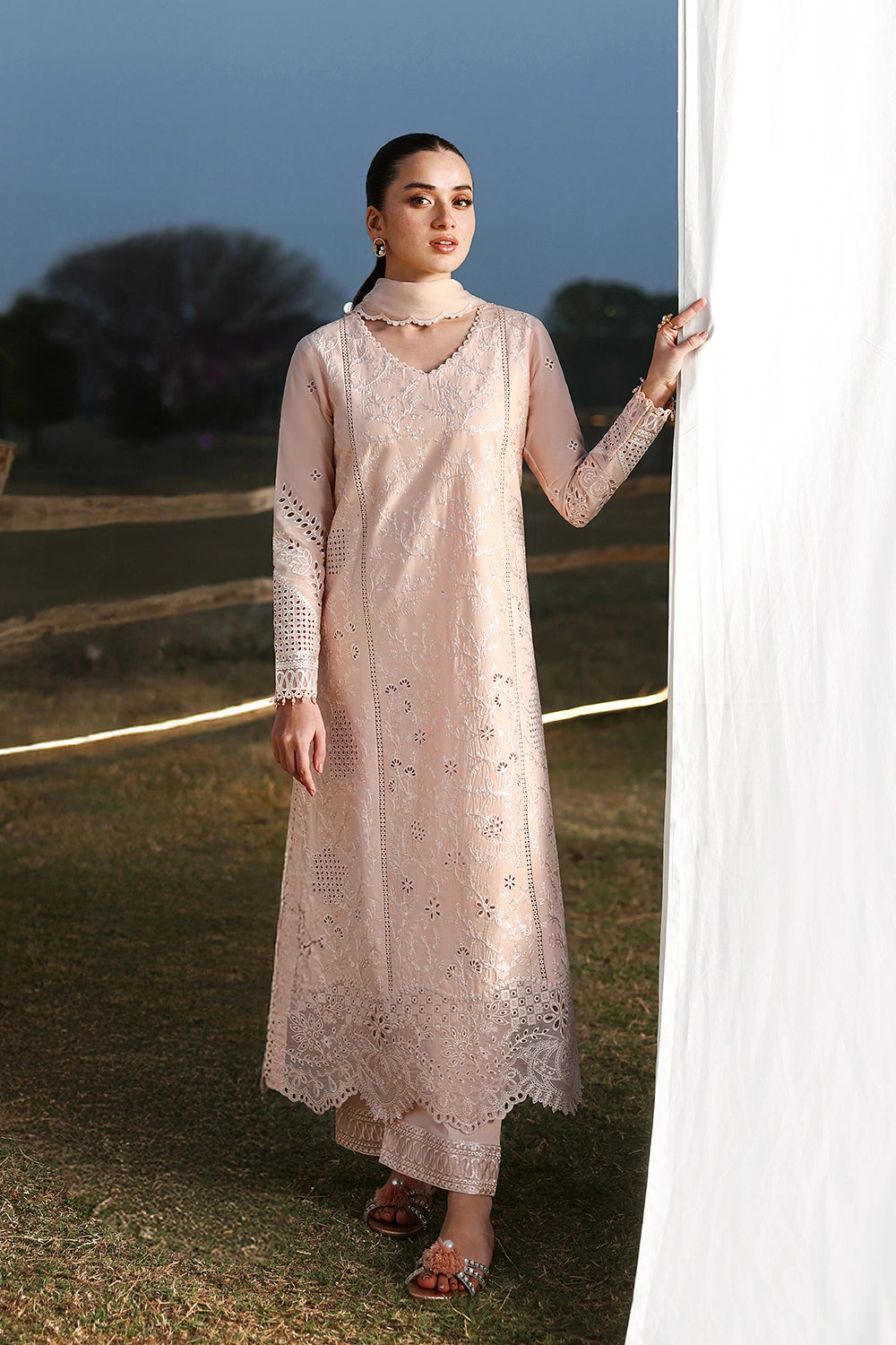 Azure | Luxury Lawn 26 | Petaline by Azure - Designer Dress  - Type : Ladies Clothes - Available at Libayah - 100% Original 