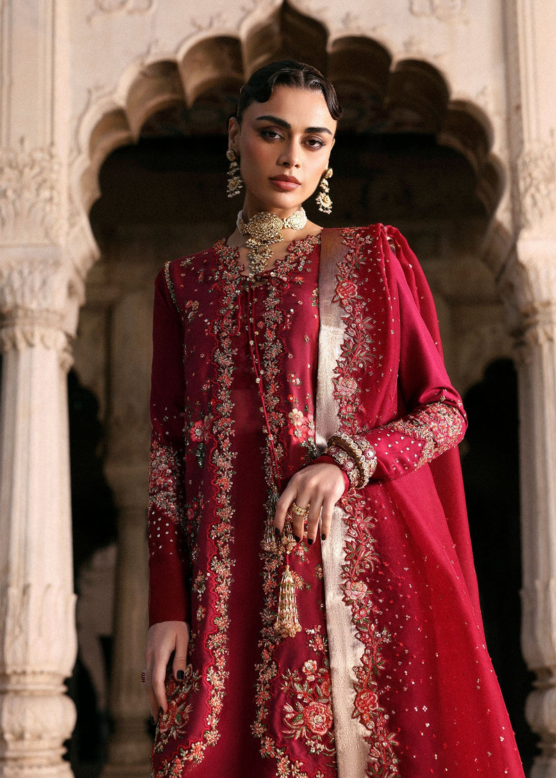 Hussain Rehar | Luxury Pret AW 25 | Berrique by Hussain Rehar - Designer Dress  - Type : Ladies Clothes - Available at Libayah - 100% Original 