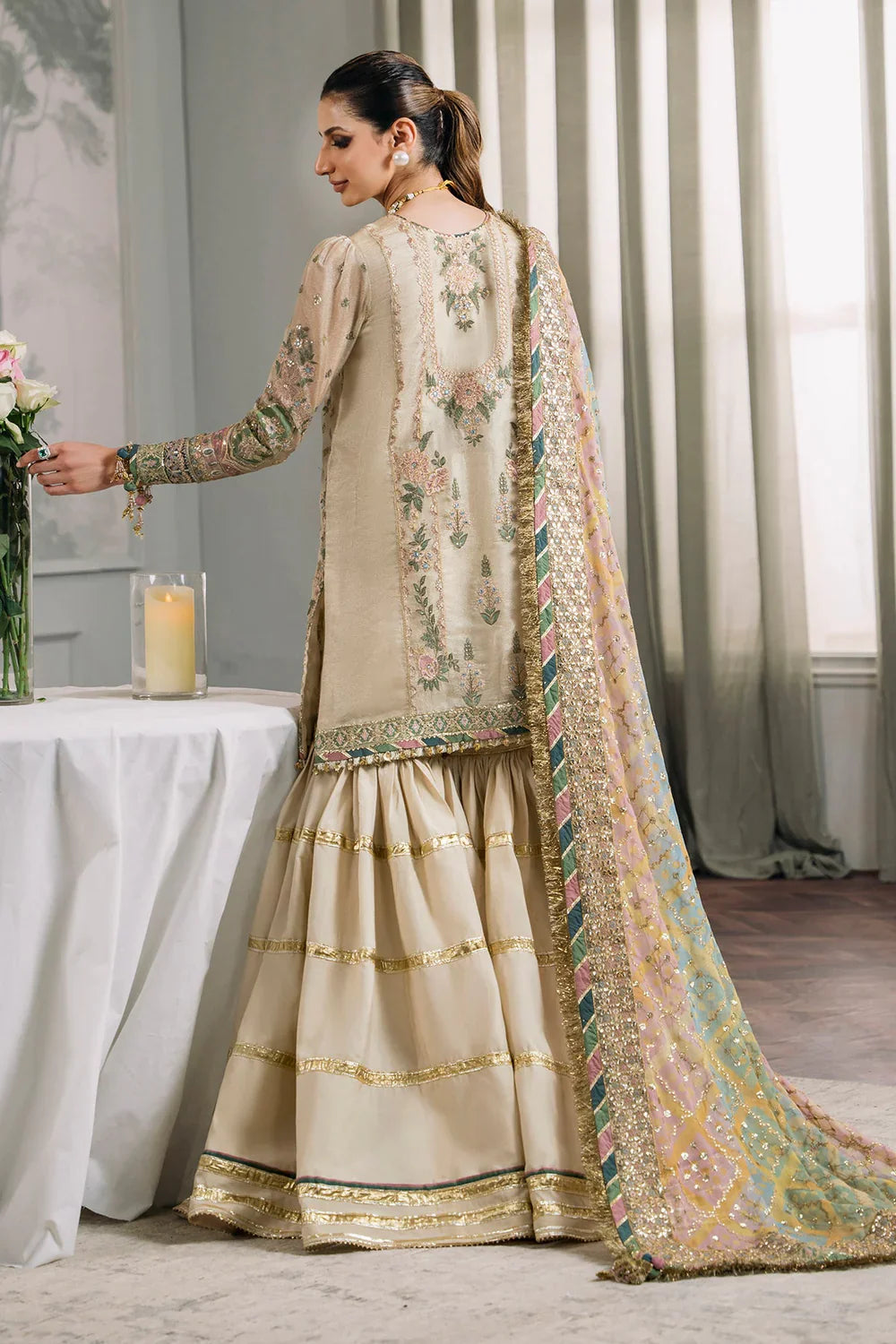 Baroque | Chantelle Embroidered Collection | CH12-04 by Baroque - Designer Dress - Type: Ladies Clothes - Available at Libayah - 100% Original