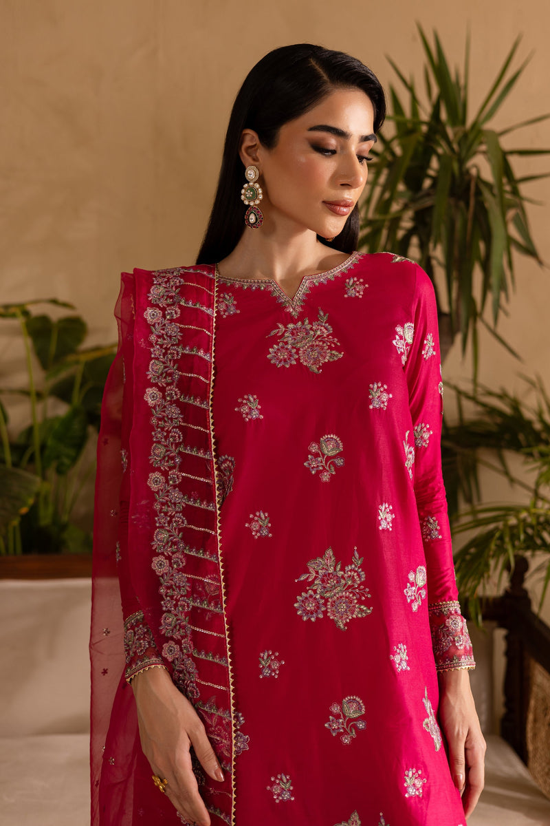 Batik | Nyra Embroidered Summer Solids | Zinnia by Batik - Designer Dress - Type: Ladies Clothes - Available at Libayah - 100% Original