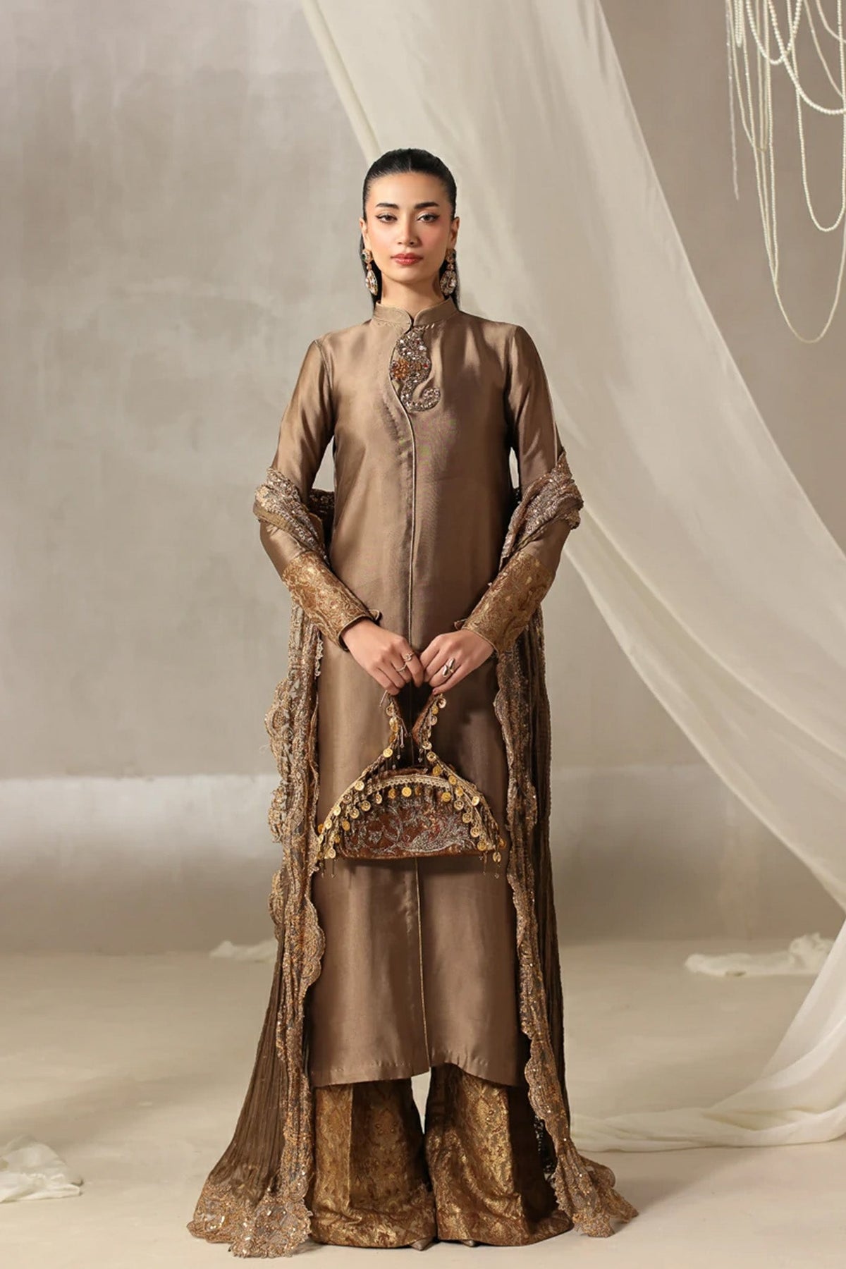 Musferah Saad | Into Twilight | Brûlee by Musferah Saad - Designer Dress  - Type : Ladies Clothes - Available at Libayah - 100% Original 