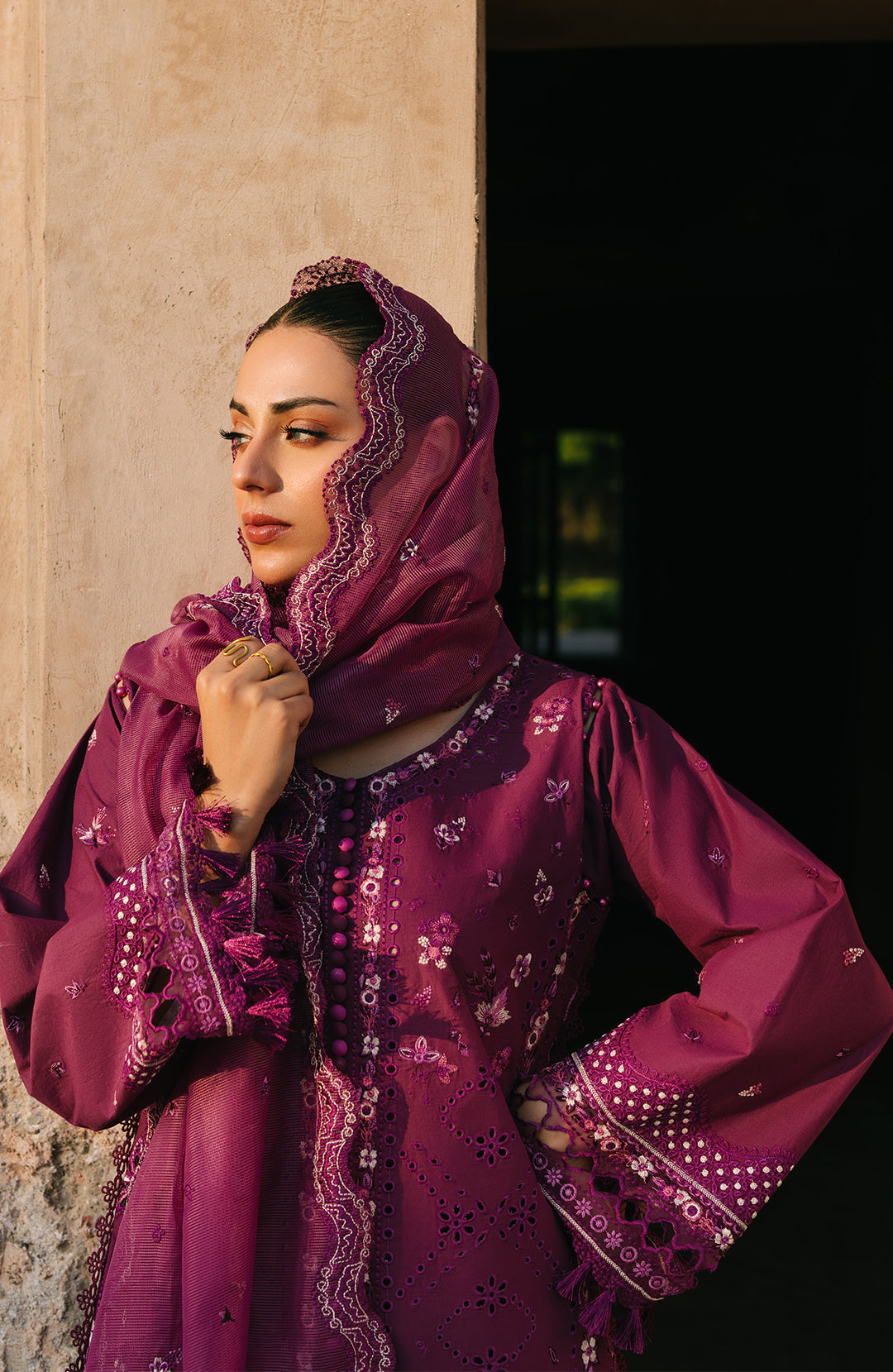 Fiona | Sarang Lawn 25 | Feride by Fiona - Designer Dress - Type: Ladies Clothes - Available at Libayah - 100% Original