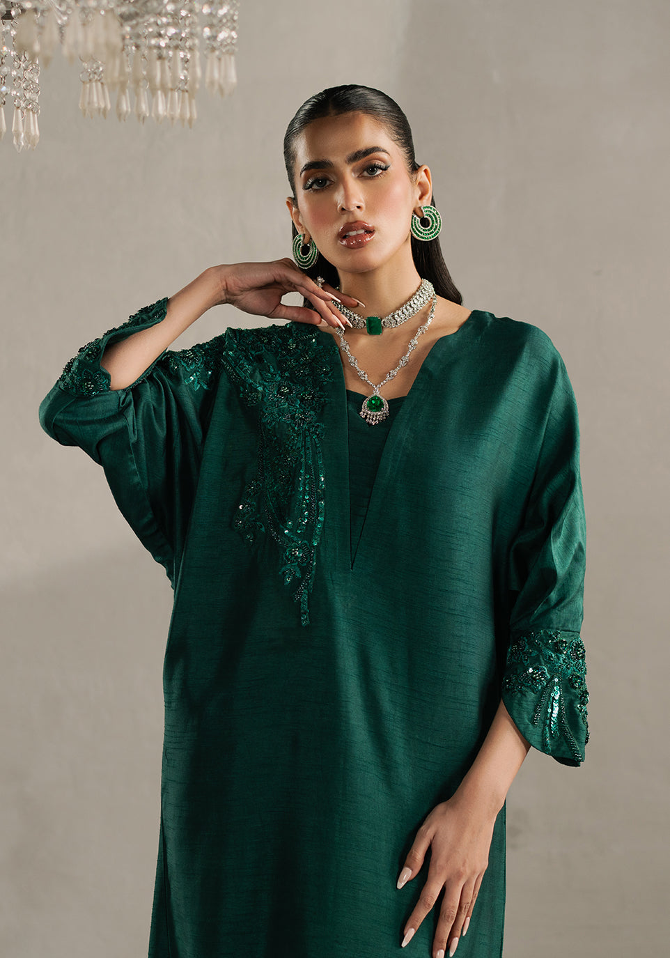 Zarqash | Silk Edit | ZQS 009 IZEL by Zarqash - Designer Dress - Type: Ladies Clothes - Available at Libayah - 100% Original