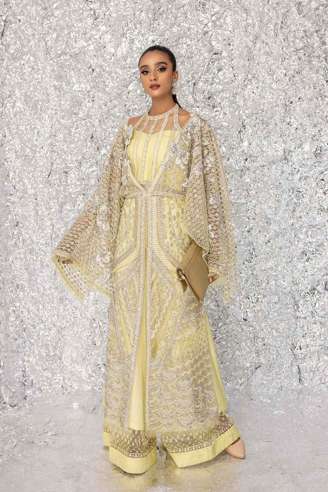 Mina Kashif | Luxury Pret | MK23-01 by Mina Kashif - Designer Dress - Type: Formal - Available at Libayah - 100% Original