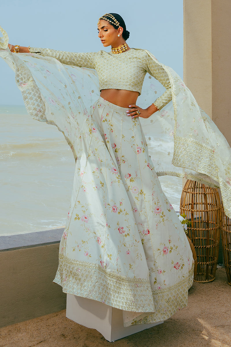 Cross Stitch | Wedding Collection 24 | TRANQUIL HAZE by Cross Stitch - Designer Dress - Type: Formal - Available at Libayah - 100% Original