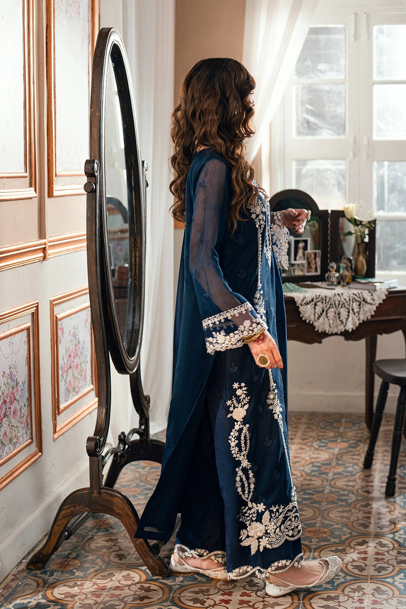 Azure | Eid Drop | Stellar Blue - by Libayah - Registered Vendor of : Azure - 100% Original Designer Dress