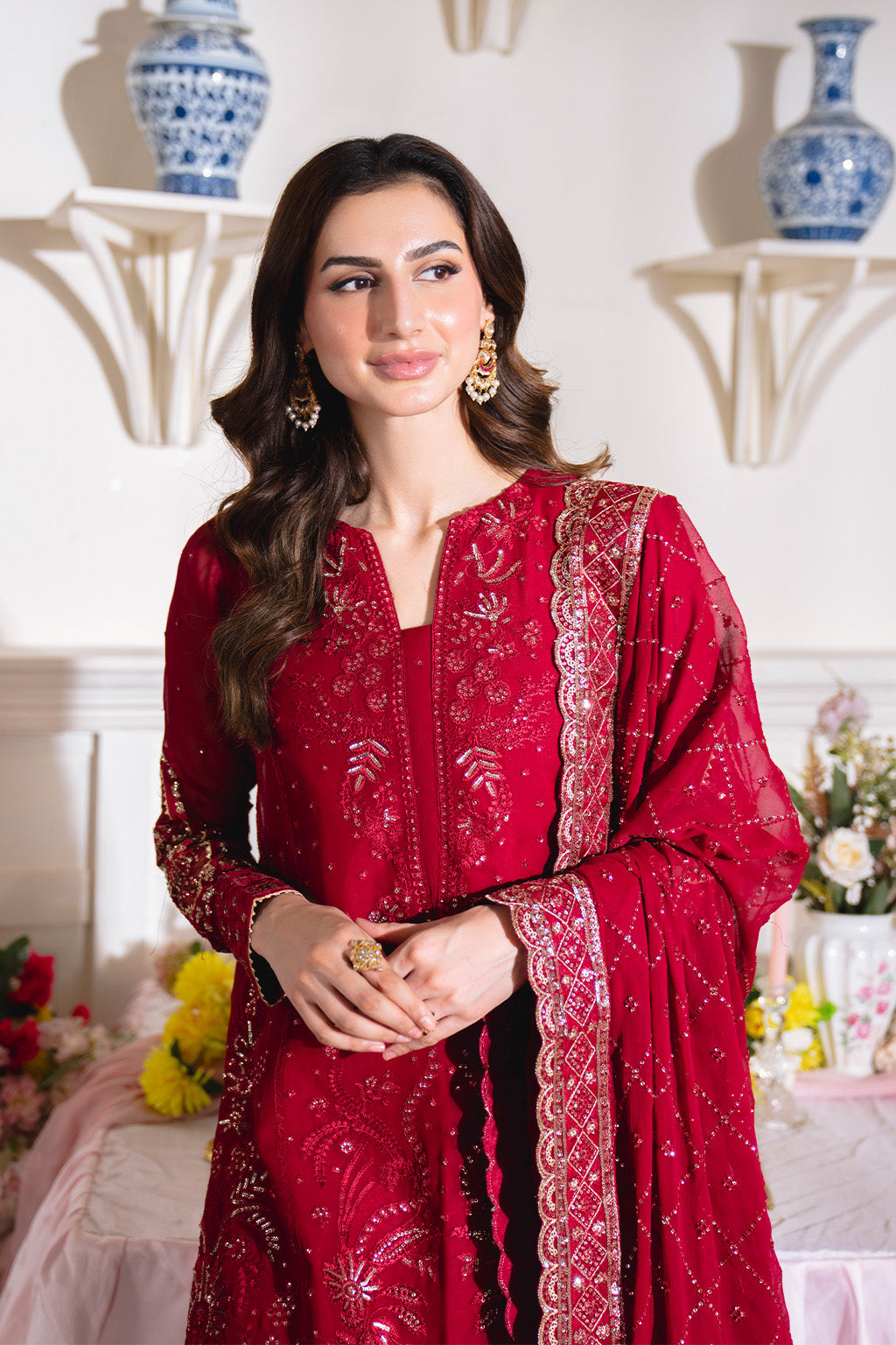 Neeshay | Dastaan Formals 25 | Gulzaib by Neeshay - Designer Dress  - Type : Ladies Clothes - Available at Libayah - 100% Original 