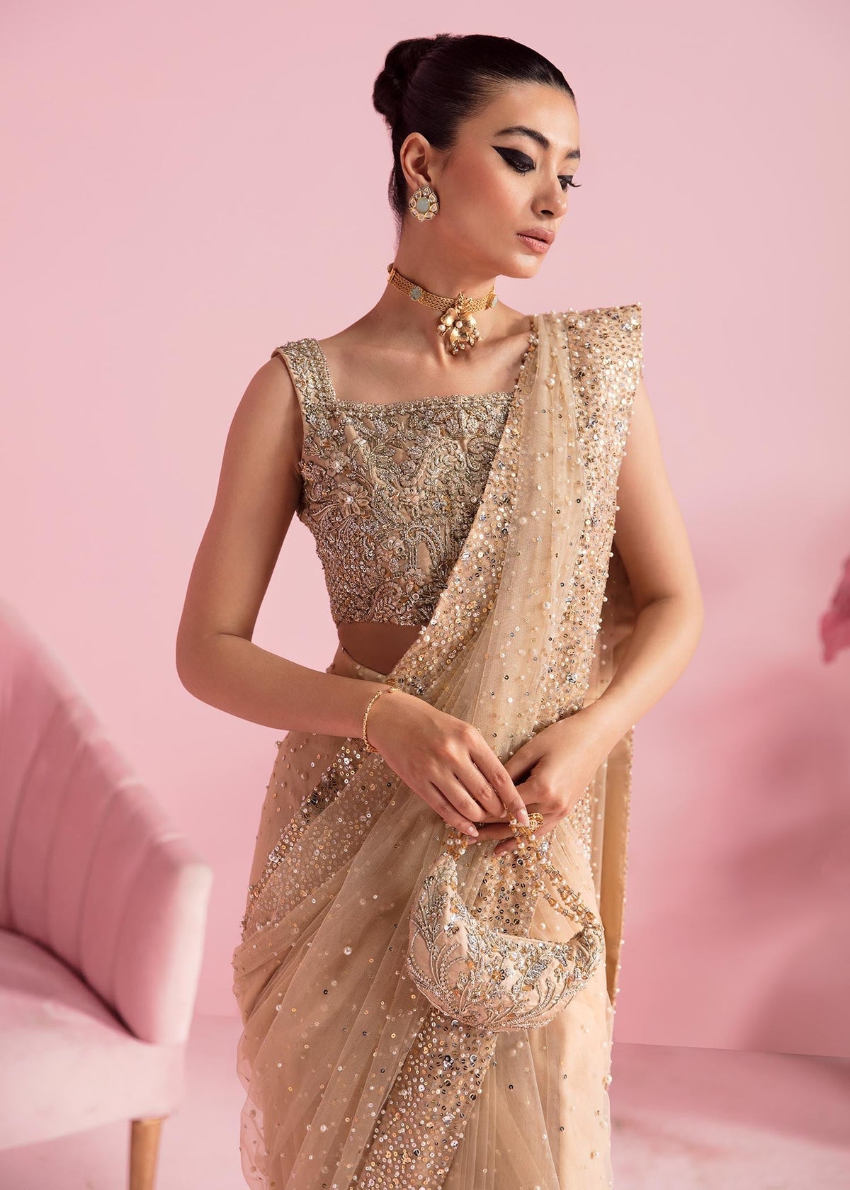 Kanwal Malik | Wedding Formals and Bridals | SAKURA by Kanwal Malik - Designer Dress - Type: Ladies Clothes - Available at Libayah - 100% Original
