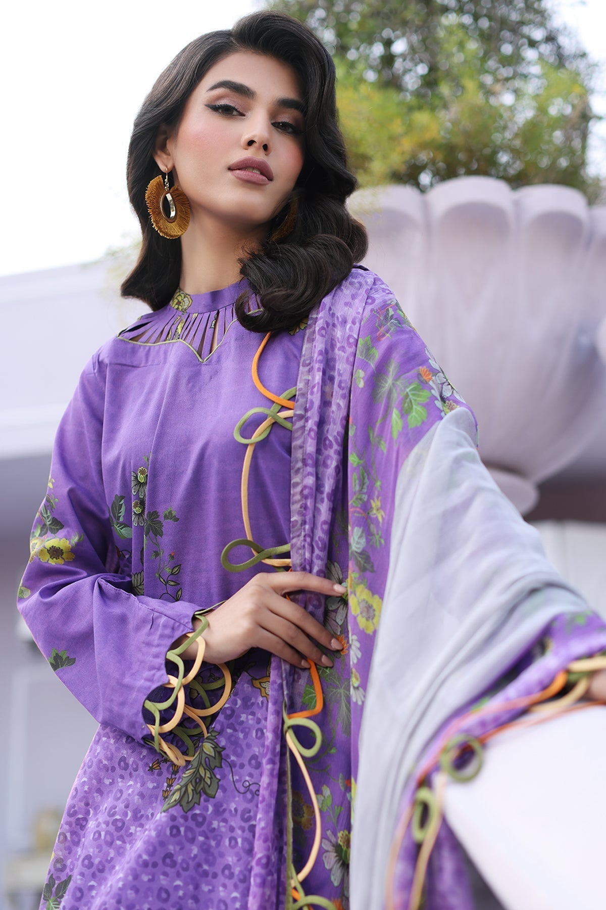 Charizma | Lawn Collection 24 | CPS4-02 by Charizma - Designer Dress - Type: Casuals - Available at Libayah - 100% Original