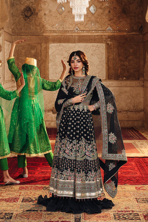 Meharbano – authentic Pakistani formal dress from the Saad Shaikh Silsila Formals 25 collection for women in the UK.
