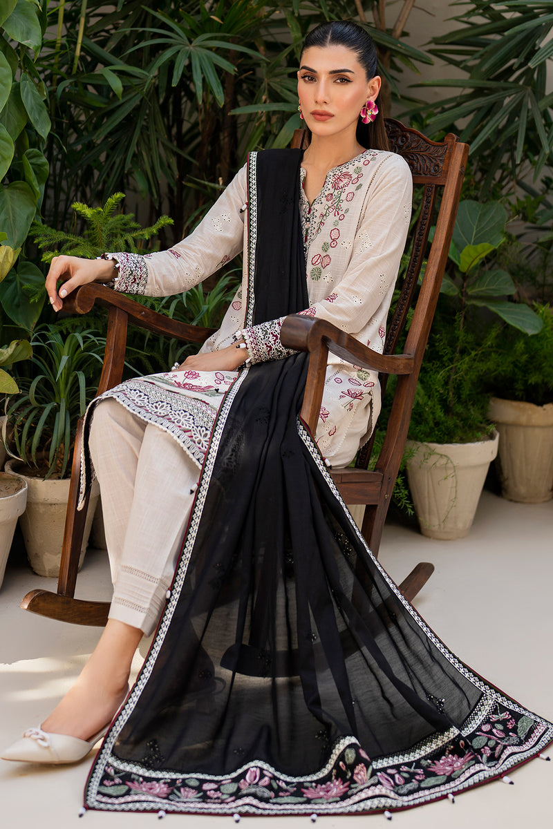 Jazmin | Summer Lawn 25 | IL-SS24-D8 by Jazmin - Designer Dress - Type: Ladies Clothes - Available at Libayah - 100% Original
