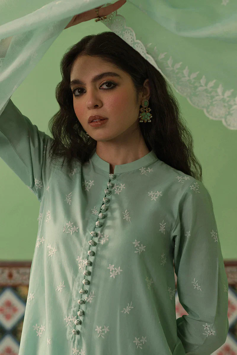 Cross Stitch | Chikankari Lawn | FLORAL WAVE