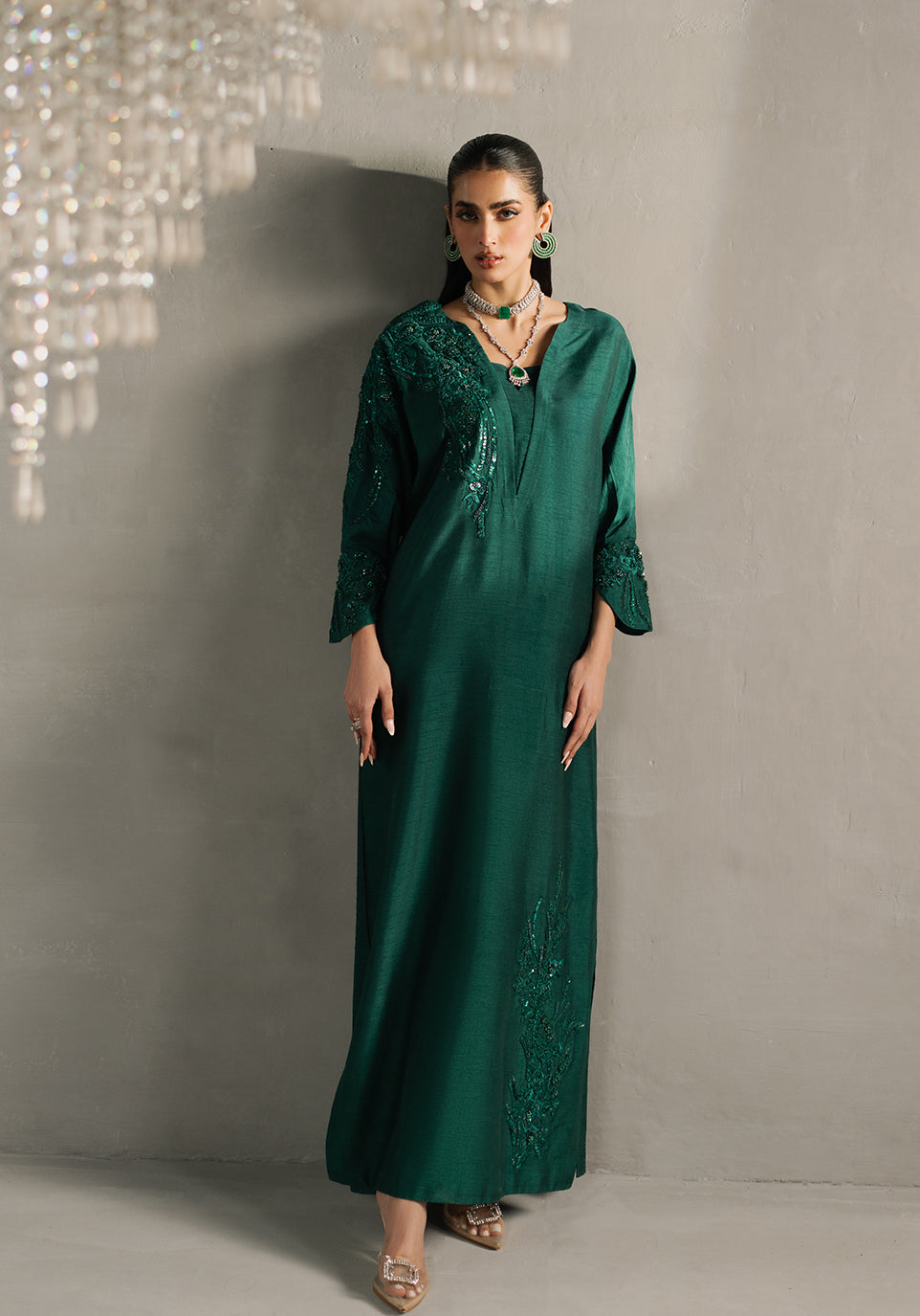 Zarqash | Silk Edit | ZQS 009 IZEL by Zarqash - Designer Dress - Type: Ladies Clothes - Available at Libayah - 100% Original