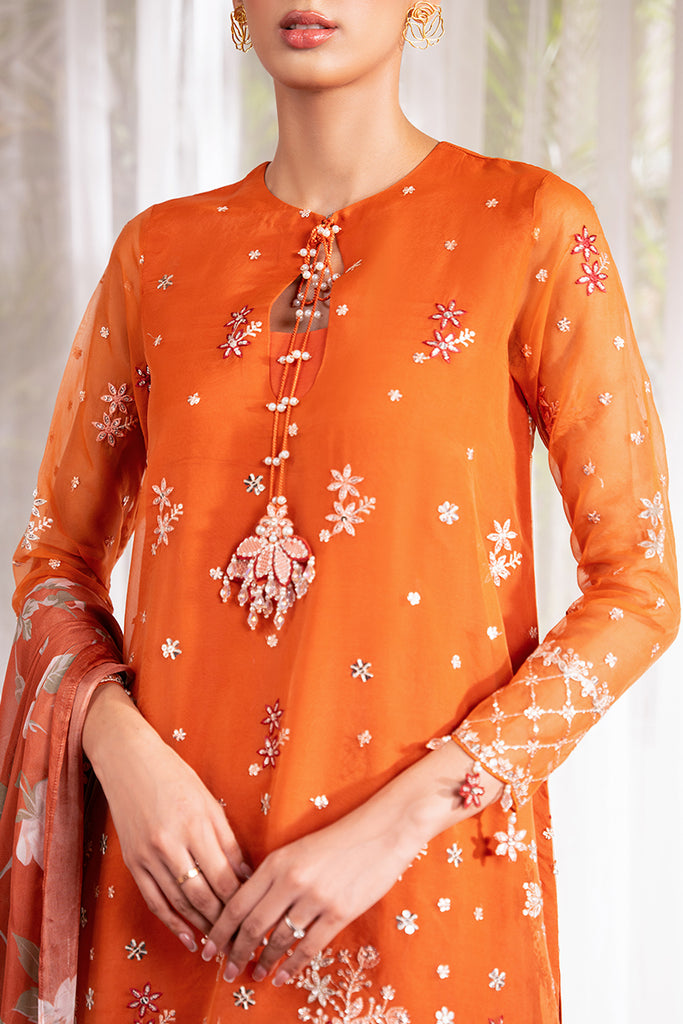 Cross Stitch | Luxe Atelier 24 | APRICOT DUSK by Cross Stitch - Designer Dress - Type: Ladies Clothes - Available at Libayah - 100% Original