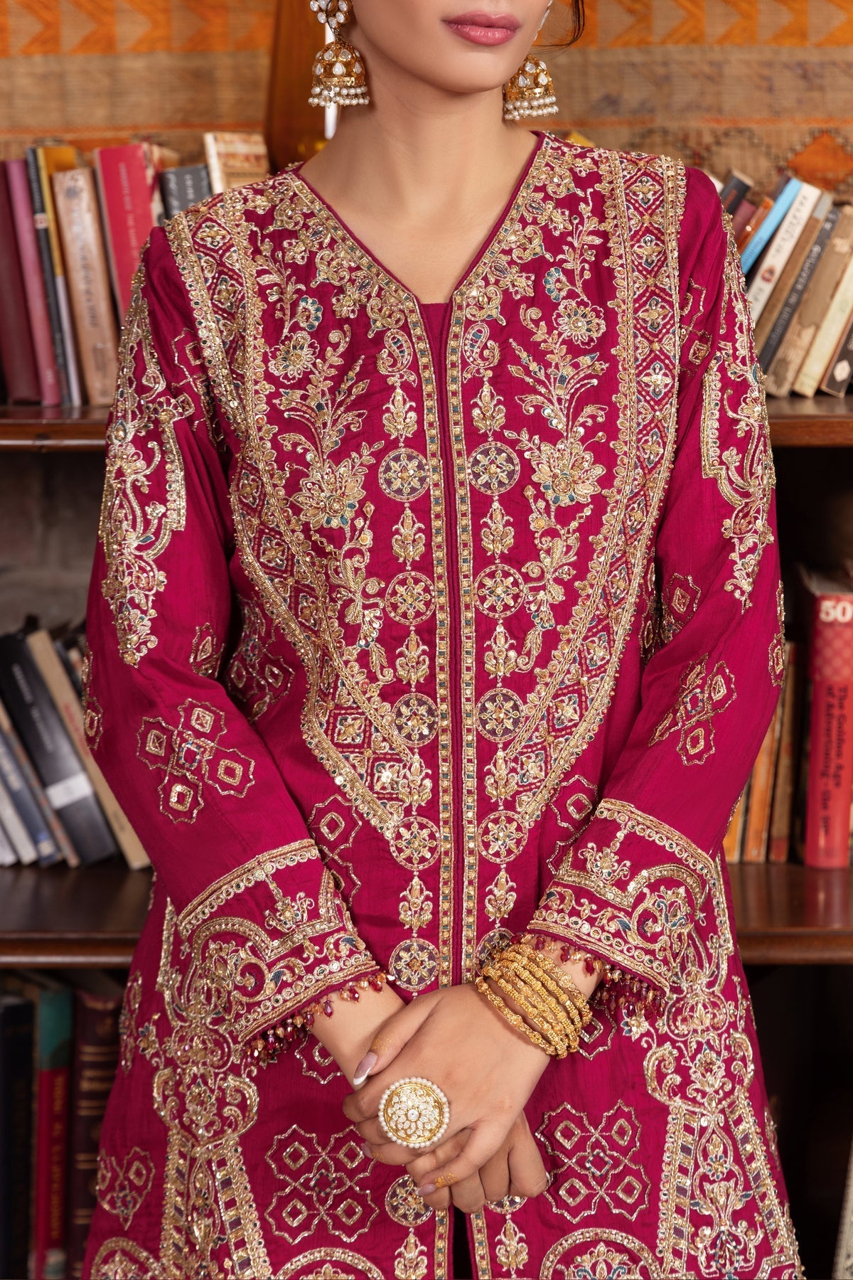 Naqshi | Samarkand Wedding Formals | Kaavish by Naqshi - Designer Dress - Type: Bridal - Available at Libayah - 100% Original